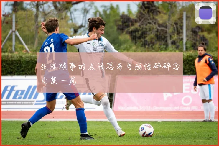 生活琐事的点滴思考与感悟碎碎念合集一览